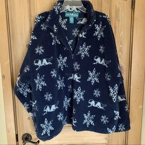 Vintage Big Dog Fleece Jacket